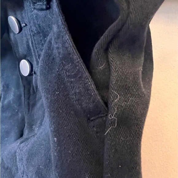 Girl’s Chelsea And Violet Small Navy Paperbag Shorts Tie Button Pockets FLAW - Picture 3 of 6